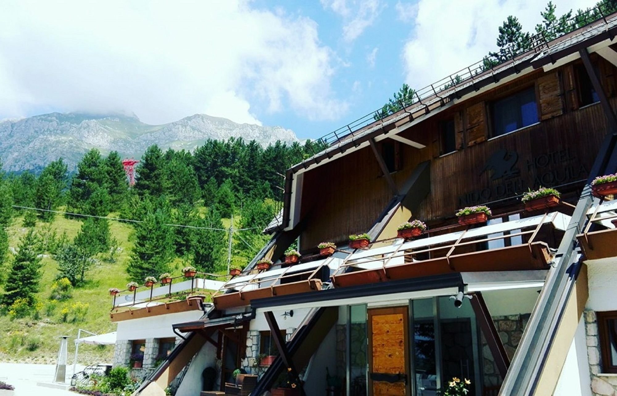 Hotel Nido dell'Aquila Assergi Exterior foto